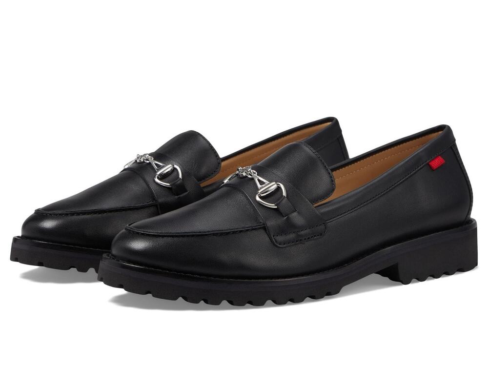 MARC JOSEPH NEW YORK NANCY LN - SHOES FOR WOMEN -LEATHER UPPER BLACK NAPPA 10 M